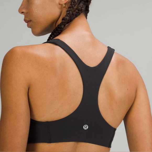 Lululemon Wunder Train Sports Bra, Medium Support, Black, Sz 6, C/D Cup W2CY3S - Picture 4 of 10